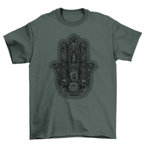 Hamsa illustration t-shirt