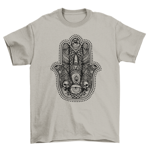 Hamsa illustration t-shirt
