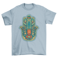 Lovely Unique Fashion Colorful Hamsa Mandalas Signs & Symbols t-shirt T-shirts - Jameson Ward