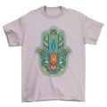 Lovely Unique Fashion Colorful Hamsa Mandalas Signs & Symbols t-shirt T-shirts - Jameson Ward