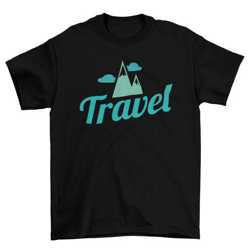 Awesome Fashion Travel Mountain Nature Adventure merchandise  t-shirt T-shirts - Jameson Ward