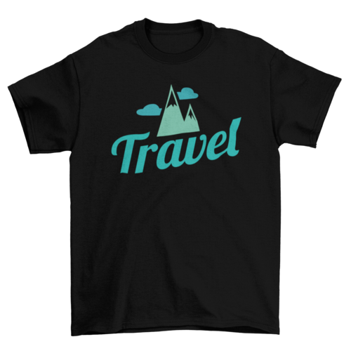 Awesome Fashion Travel Mountain Nature Adventure merchandise  t-shirt T-shirts - Jameson Ward