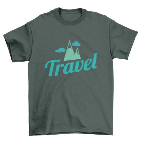 Awesome Fashion Travel Mountain Nature Adventure merchandise  t-shirt T-shirts - Jameson Ward