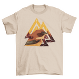 Geometric Bird T-shirt