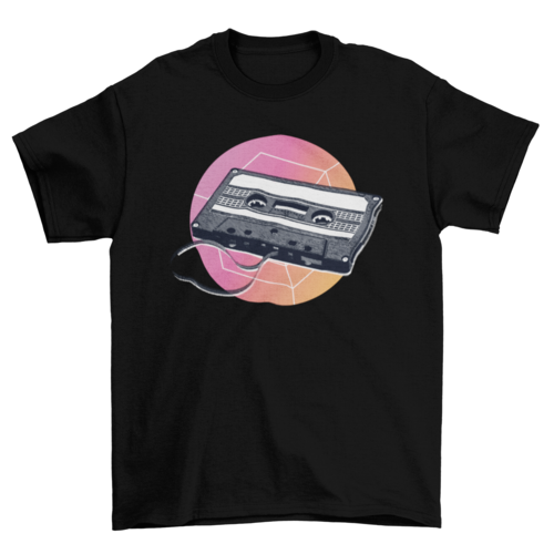 Retro cassette t-shirt T-shirts - Jameson Ward
