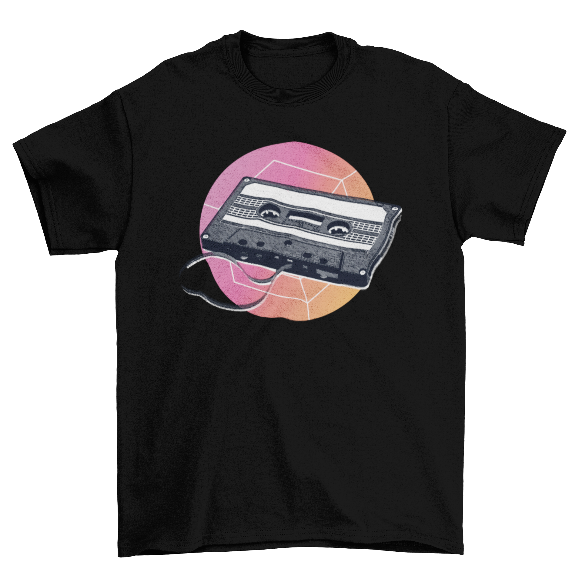 Retro cassette t-shirt T-shirts - Jameson Ward