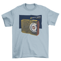 World Radio Day Fashion Vintage Retro Music Illustration Design T-shirts - Jameson Ward