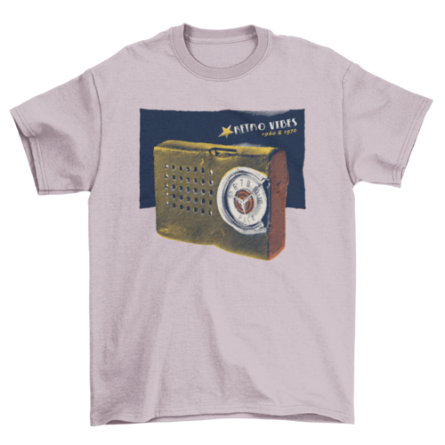 World Radio Day Fashion Vintage Retro Music Illustration Design T-shirts - Jameson Ward
