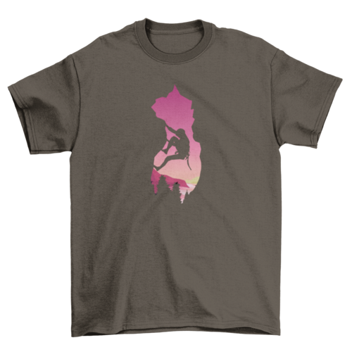 Mountain climbing t-shirt T-shirts - Jameson Ward