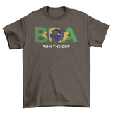 Russia Soccer Football 2018 Cup Championship Brazil Quote "Bra Win the
