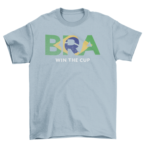 Russia Soccer Football 2018 Cup Championship Brazil Quote "Bra Win the T-shirts - Jameson Ward