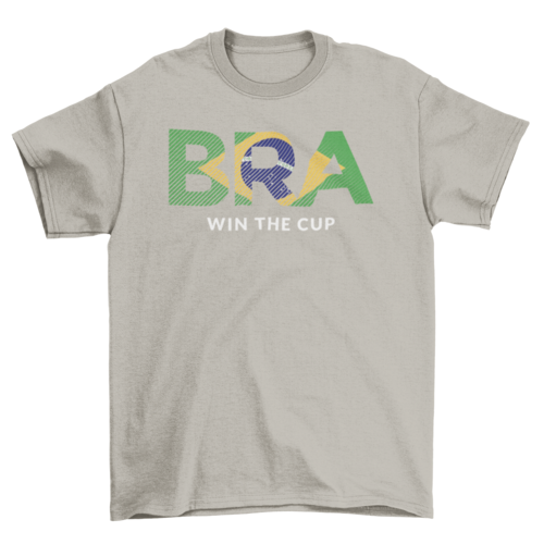 Russia Soccer Football 2018 Cup Championship Brazil Quote "Bra Win the T-shirts - Jameson Ward