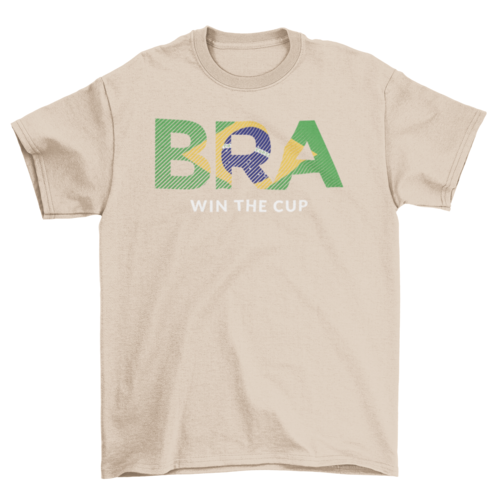 Russia Soccer Football 2018 Cup Championship Brazil Quote "Bra Win the T-shirts - Jameson Ward