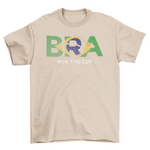 Russia Soccer Football 2018 Cup Championship Brazil Quote "Bra Win the