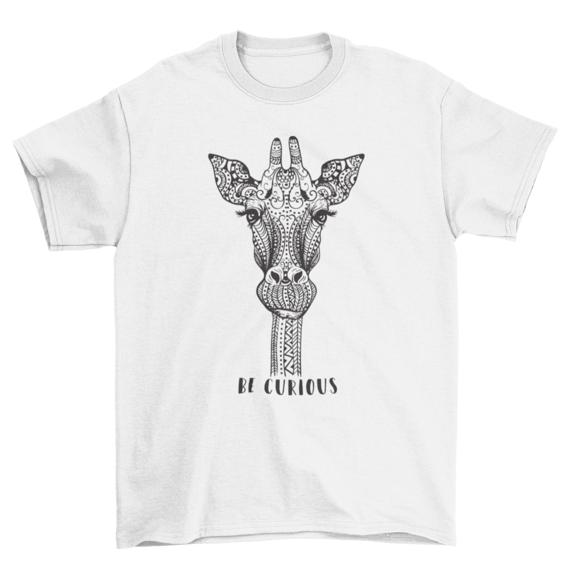 Giraffe illustration t-shirt T-shirts - Jameson Ward
