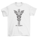 Giraffe illustration t-shirt