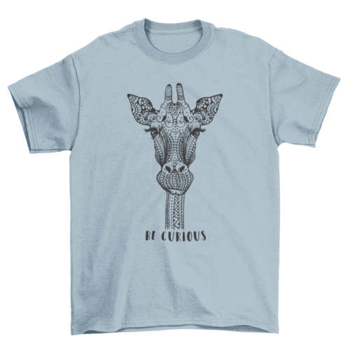 Giraffe illustration t-shirt T-shirts - Jameson Ward