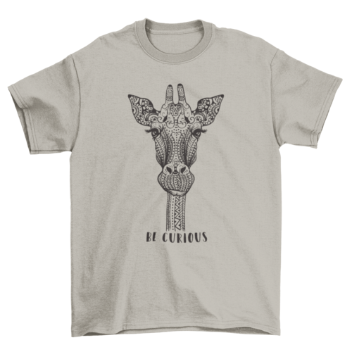 Giraffe illustration t-shirt T-shirts - Jameson Ward