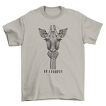 Giraffe illustration t-shirt