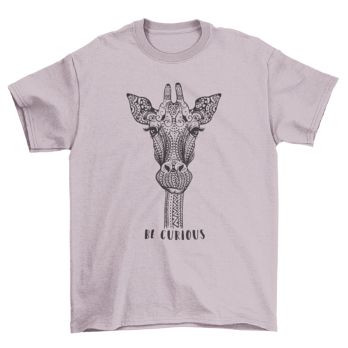 Giraffe illustration t-shirt T-shirts - Jameson Ward