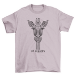 Giraffe illustration t-shirt