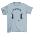 Gamer headphone t-shirt T-shirts - Jameson Ward