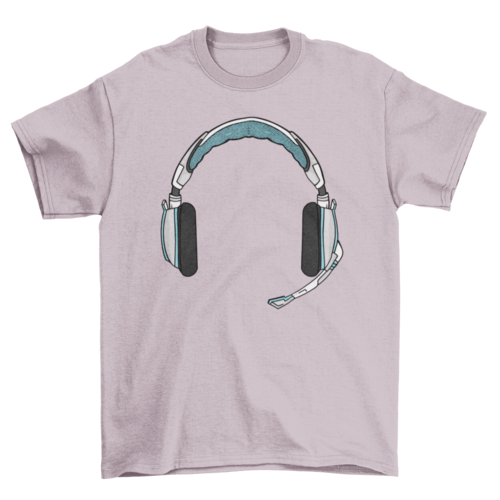 Gamer headphone t-shirt T-shirts - Jameson Ward