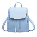 Women Backpack   High Quality PU Leather
