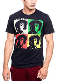 Bob Marley Amplified Depth Black Half Sleeve Men T-shirts - Jameson Ward