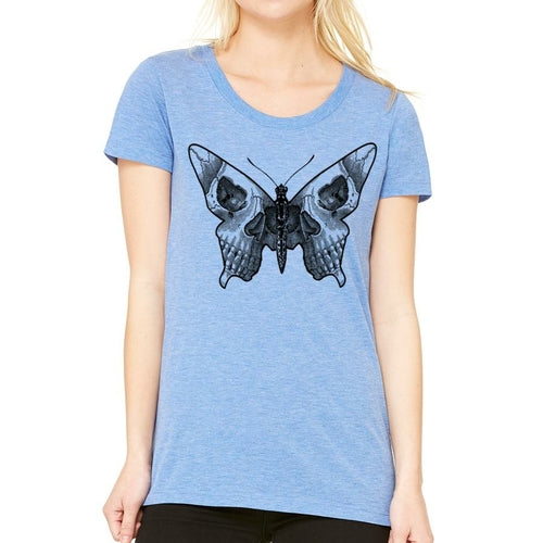 Butterfly skull T-shirts - Jameson Ward