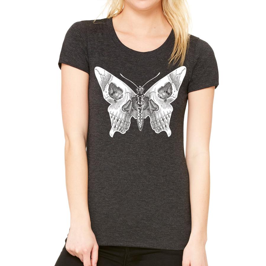Butterfly skull T-shirts - Jameson Ward
