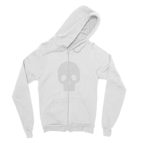 Cool Skull Fine Jersey Zip Hoodie Men's Clothing - Jameson Ward