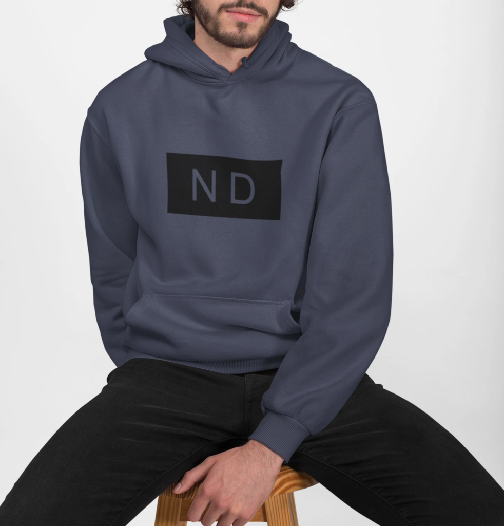 Mens Street Style ND Hooded Sweatshirt Sweaters & Hoodies - Jameson Ward
