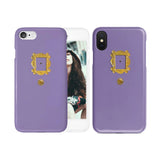 Friends TV Show Purple Door Peephole Phone Case