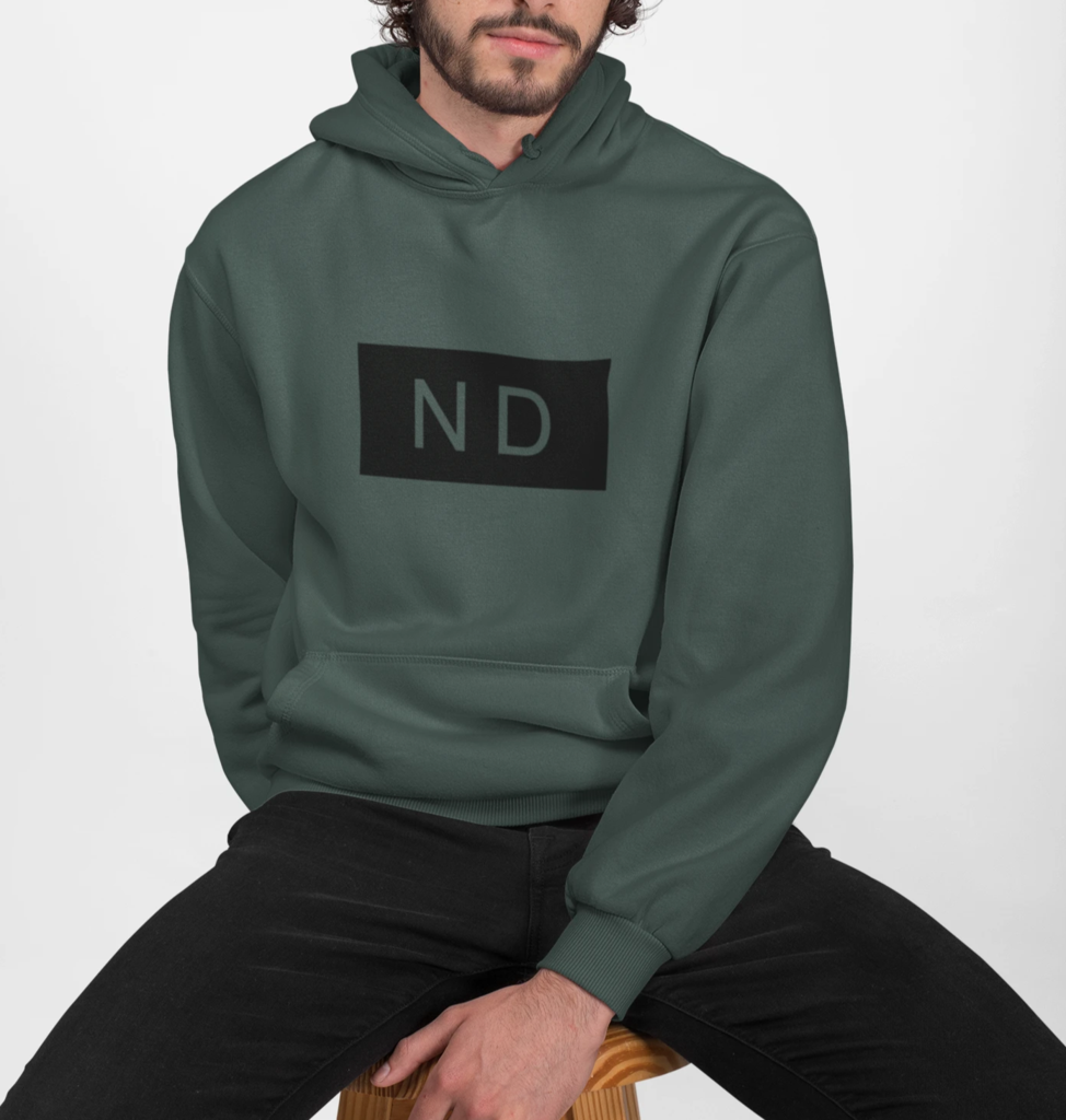 Mens Street Style ND Hooded Sweatshirt Sweaters & Hoodies - Jameson Ward