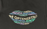 Be optimistic shirt, Graphic tees gifts