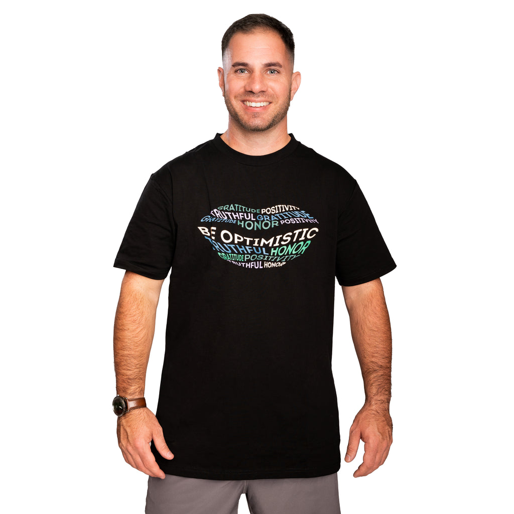 Be optimistic shirt, Graphic tees gifts T-shirts - Jameson Ward