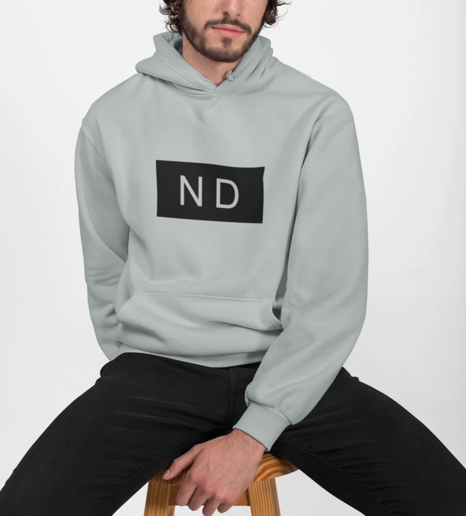 Mens Street Style ND Hooded Sweatshirt Sweaters & Hoodies - Jameson Ward
