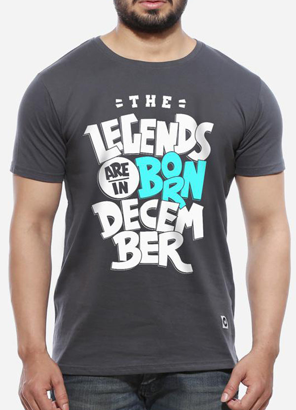 Legends Are Born In December - T Shirt T-shirts - Jameson Ward