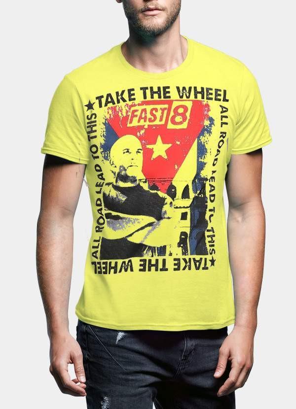TAKE THE WHEEL Halff Sleeves Tshirt Men's Clothing - Jameson Ward
