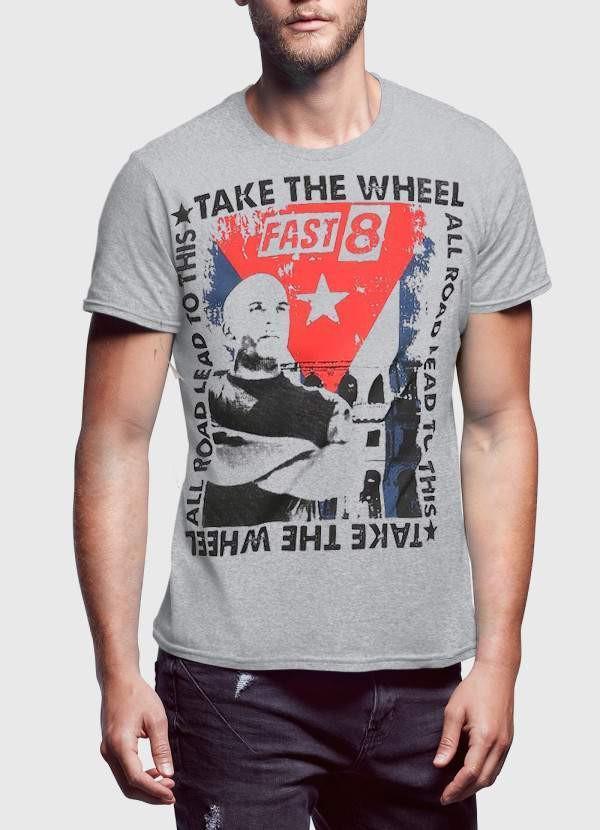 TAKE THE WHEEL Halff Sleeves Tshirt Men's Clothing - Jameson Ward