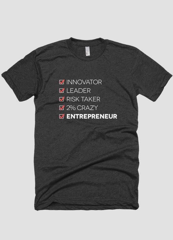 INGREDIENTS OF AN ENTREPRENEUR T-shirt T-shirts - Jameson Ward