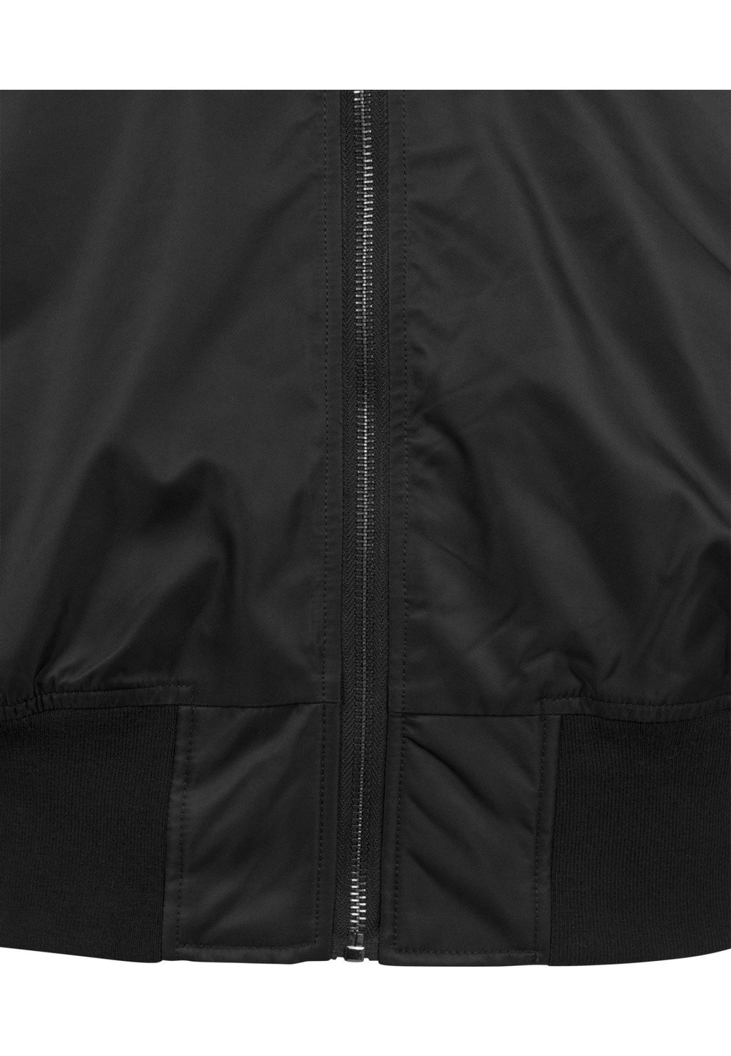 Hooded Oversized Bomber Jacket - All Black Men's Clothing - Jameson Ward