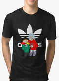 Rick and Morty Adi Black Malange T-shirt Men's Clothing - Jameson Ward