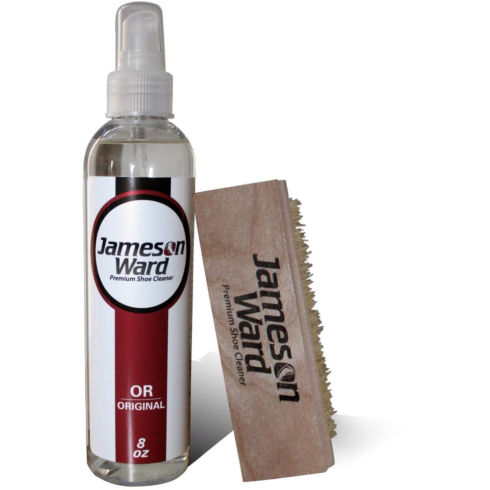 Jameson Ward Premium Shoe Cleaner Kit 8oz - Clear Easy To Use Spray Bottle  - Jameson Ward