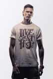Live Fast White T-Shirt (Norvine)