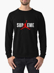 Superme Black Sweat Shirt