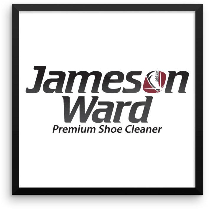 Jameson Ward Premium Shoe Cleaner Framed photo paper poster  - Jameson Ward