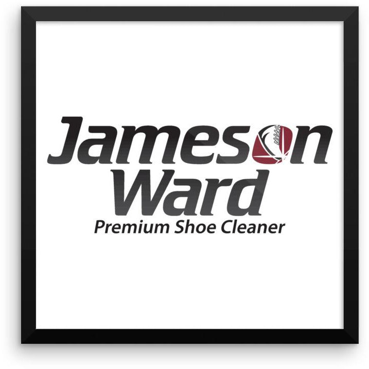 Jameson Ward Premium Shoe Cleaner Framed photo paper poster  - Jameson Ward