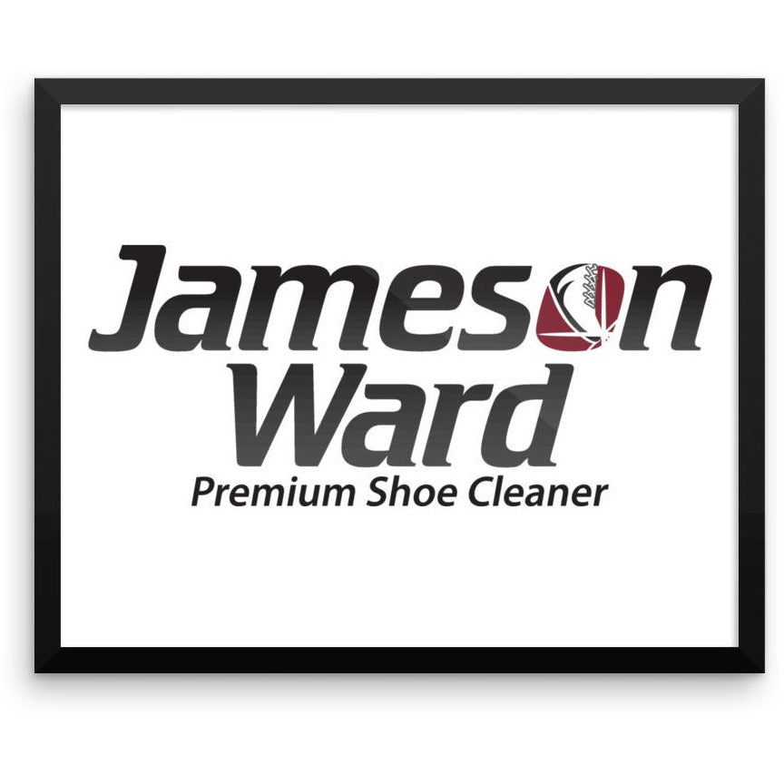 Jameson Ward Premium Shoe Cleaner Framed photo paper poster  - Jameson Ward